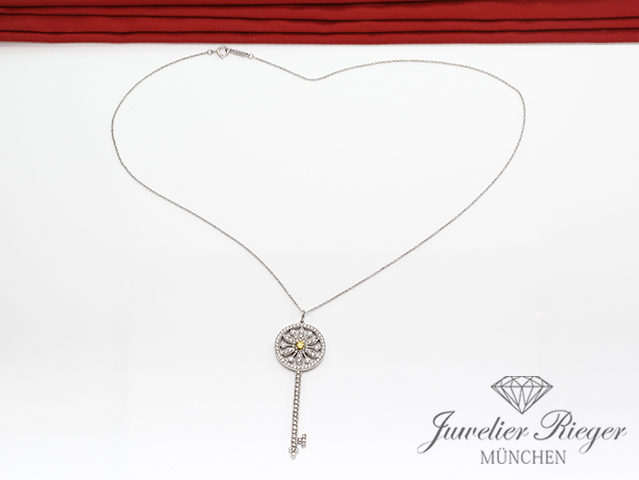 Bild 5 der Galerie: Tiffany & Co. Keys Star Sternschlüssel Platin 950 Diamanten Gelber Diamant