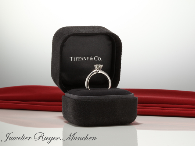 Bild 5 der Galerie: Tiffany & Co. Setting Ring Platin 950 Diamant 0,56 ct Gr. 50 Platinum Solitär