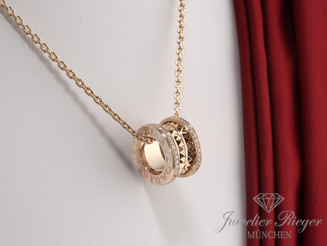 Bild 1 der Galerie: Bulgari Collier B-Zero 1 Gelbgold 750 Diamanten Brillanten 357885 2020 Gold