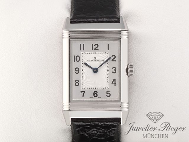 Bild 3 der Galerie: Jaeger Le Coultre Reverso Classic Duetto Medium 212.8.D4 Stahl Perlmutt Diamant