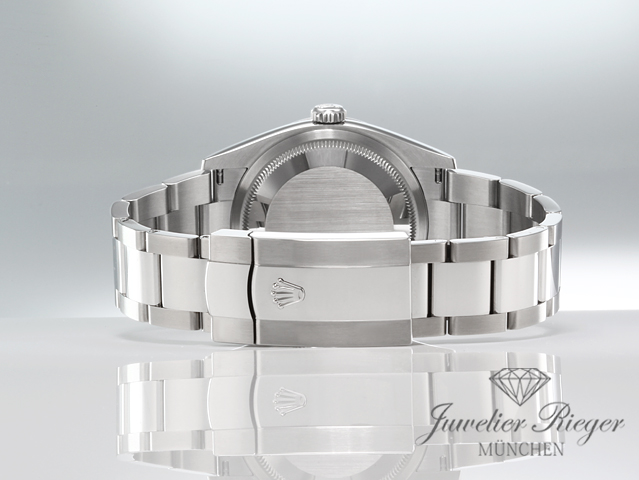 Bild 6 der Galerie: Rolex Datejust 36 mm 126200 2021 Edelstahl Automatik Date just Stahl
