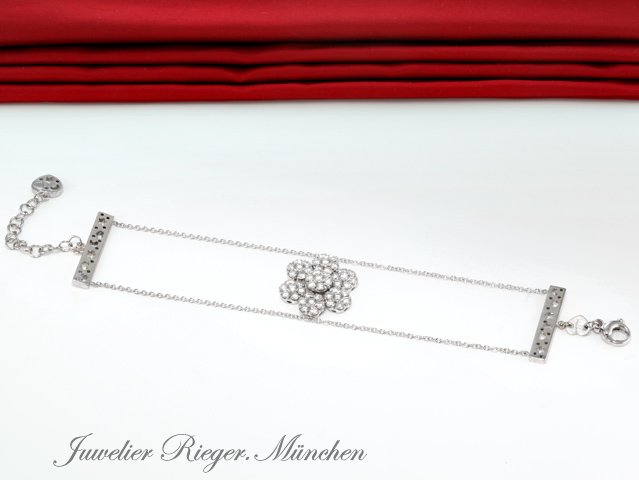 Bild 4 der Galerie: Pasquale Bruni Armband Fiore Weissgold 750 Diamanten ca. 3 ct. Brillanten Gold