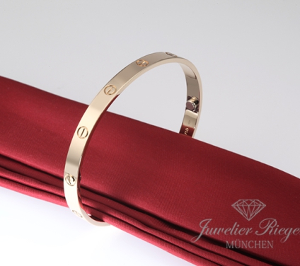 . Cartier Armreif Love Gelbgold 750 Größe 21 2023 Gold Damen Herren Armband