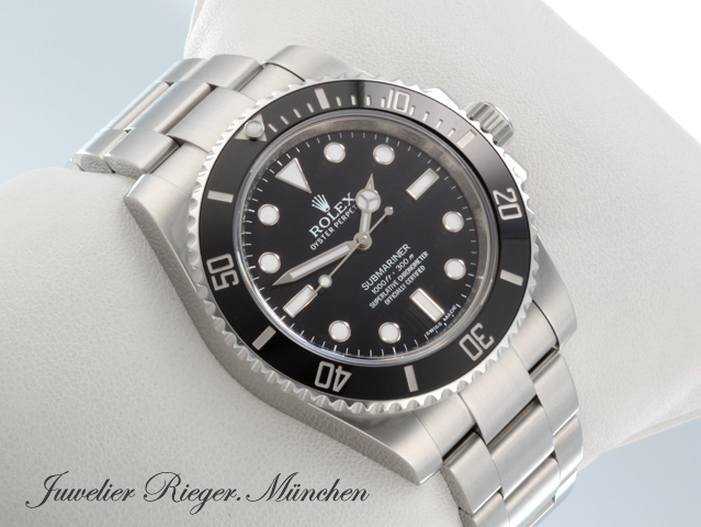 Bild 3 der Galerie: Rolex Submariner 40 mm 114060 2015 LC100 Edelstahl Automatik Stahl