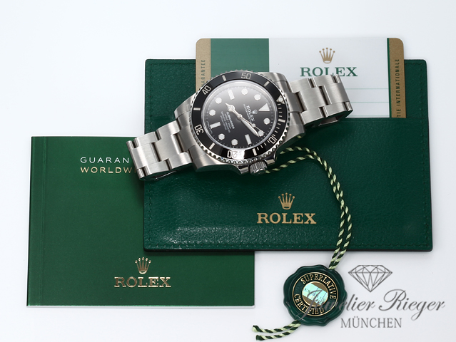 Bild 7 der Galerie: Rolex Submariner 40 mm 114060 2015 LC100 Edelstahl Automatik Stahl