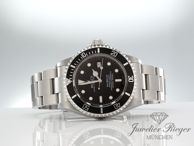 Bild 4 der Galerie: Rolex Sea Dweller Edelstahl 16600 T 2004/05 Automatik Stahl Taucheruhr Seadweller