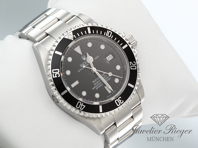 Bild 3 der Galerie: Rolex Sea Dweller Edelstahl 16600 T 2004/05 Automatik Stahl Taucheruhr Seadweller